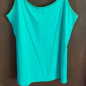 Selling tank top, size lx. a.n.a, color green